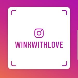 Connect with us on IG @winkwithlove